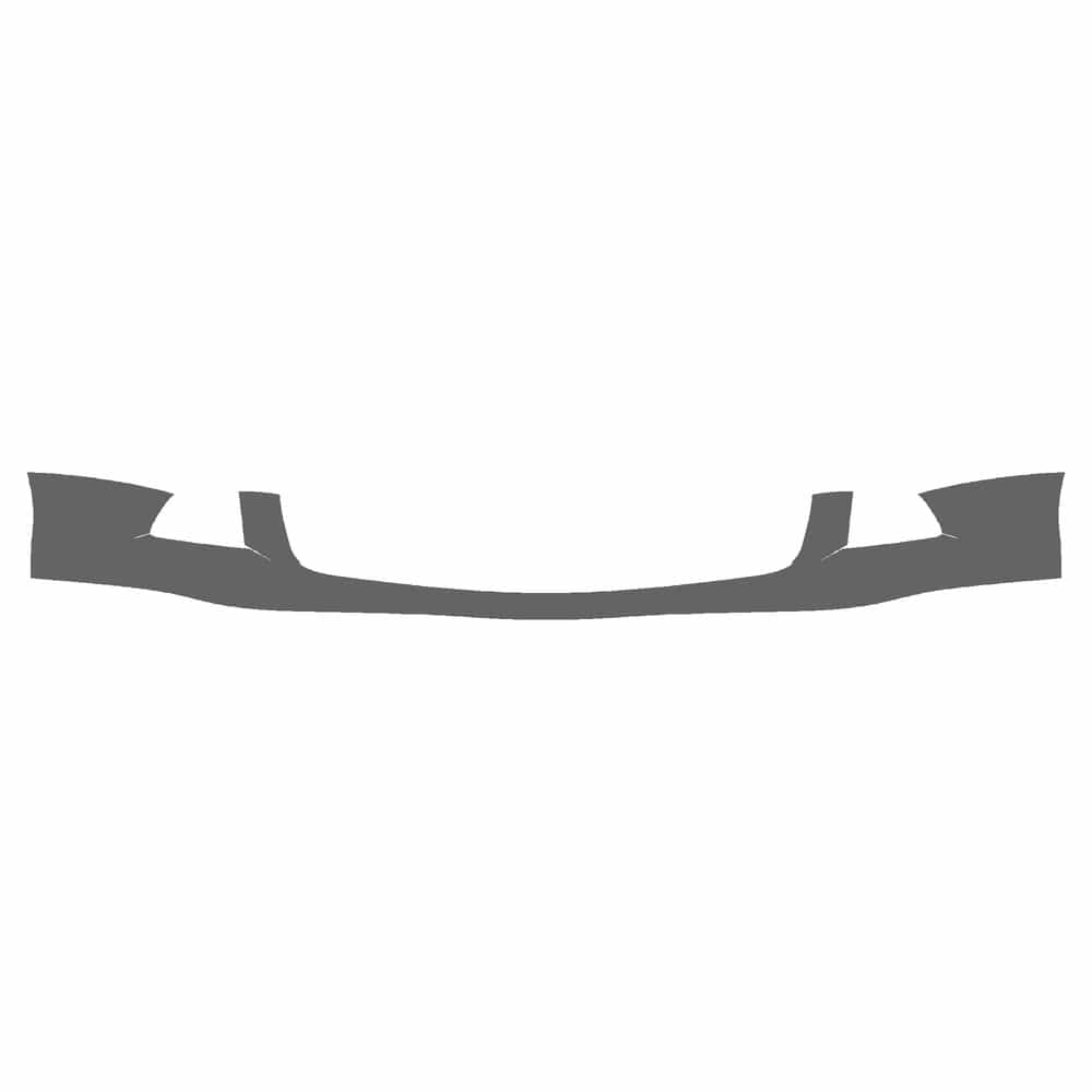 Vicrez Paint Protection PPF Pre-Cut Kit, Front Bumper Part 2 vpp125770 for Bentley Continental GTC Convertible 2012-2014