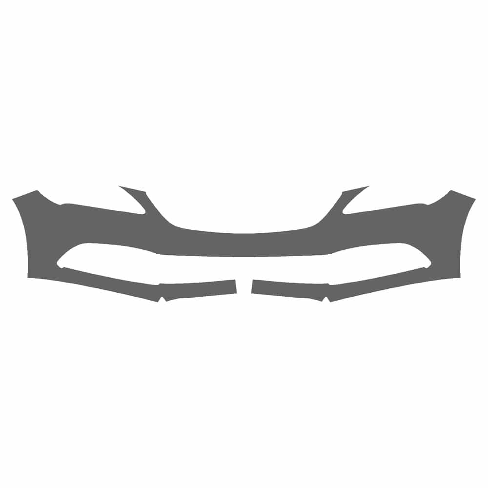 Vicrez Paint Protection PPF Pre-Cut Kit, Front Bumper Part 2 vpp126762 for Buick LaCrosse Sedan 2017-2019