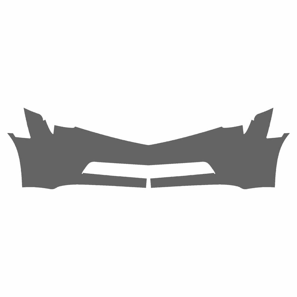 Vicrez Paint Protection PPF Pre-Cut Kit, Front Bumper Part 2 vpp130718 for Chevrolet Camaro Coupe 2010-2013