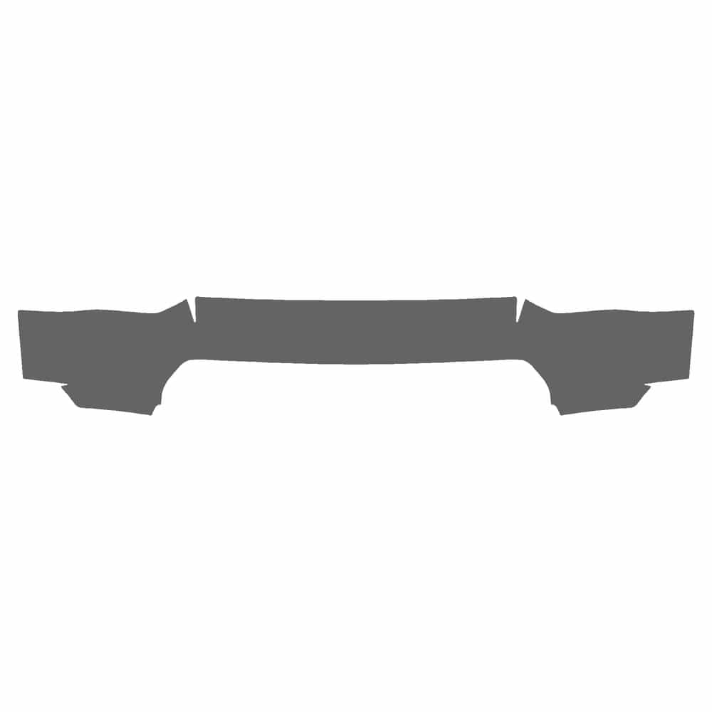 Vicrez Paint Protection PPF Pre-Cut Kit, Front Bumper Part 2 vpp137191 for Chevrolet Silverado Crew Pickup 2020-2023