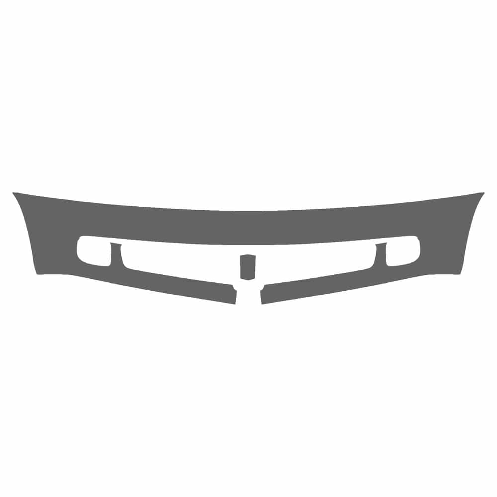 Vicrez Paint Protection PPF Pre-Cut Kit, Front Bumper Part 2 vpp141980 for Chrysler PT Cruiser Sedan 2006-2010