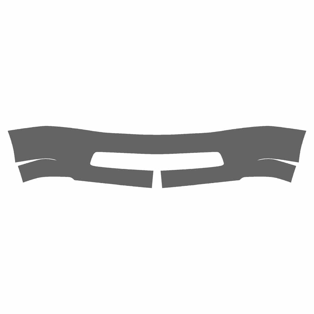 Vicrez Paint Protection PPF Pre-Cut Kit, Front Bumper Part 2 vpp162750 for GMC Yukon SUV 2002-2006