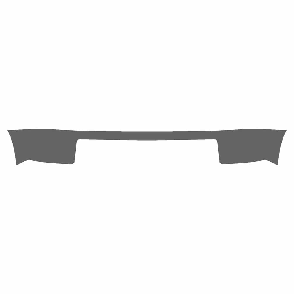 Vicrez Paint Protection PPF Pre-Cut Kit, Front Bumper Part 2 vpp239780 for Toyota Tundra Double Cab 2010-2013