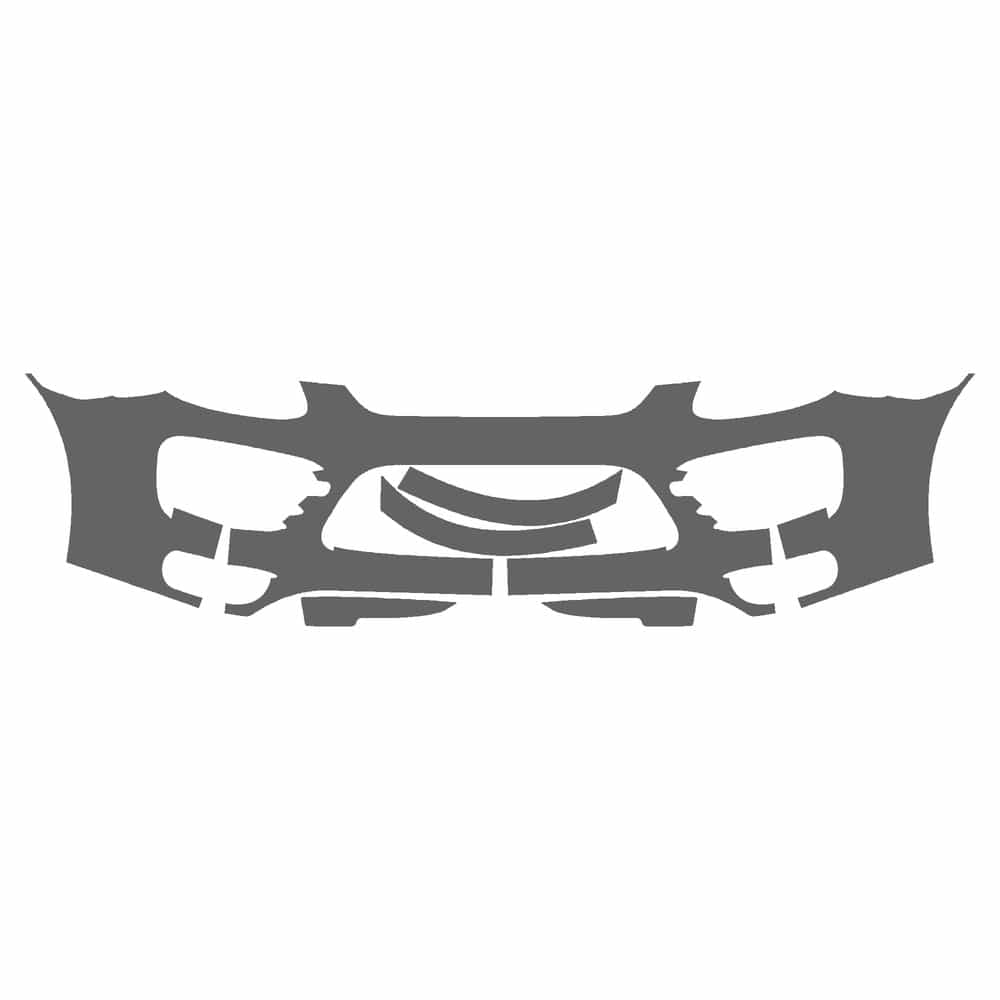 Vicrez Paint Protection PPF Pre-Cut Kit, Front Bumper vpp220752 for Porsche Cayenne SUV 2013-2014