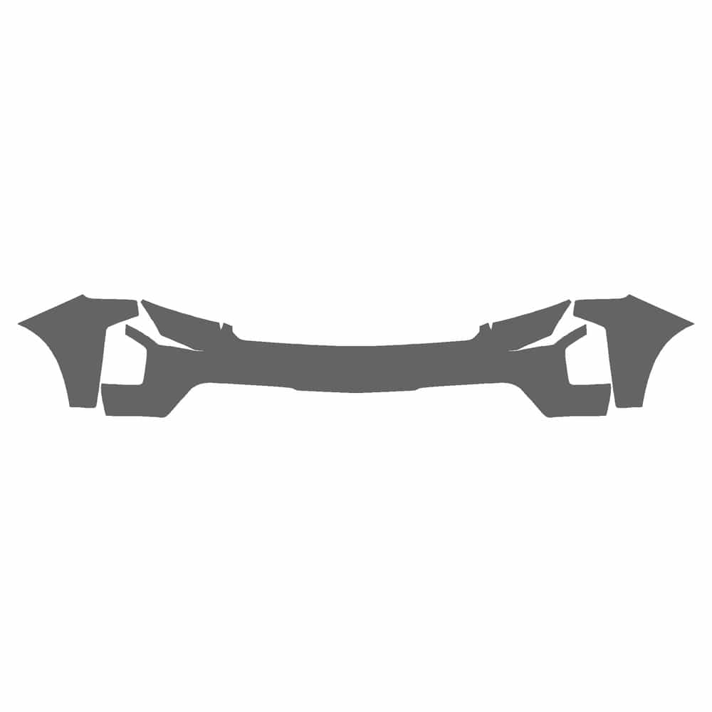 Vicrez Paint Protection PPF Pre-Cut Kit, Front Bumper, Sensors vpp138846 for Chevrolet Silverado/Silverado Crew Pickup 2019-2022