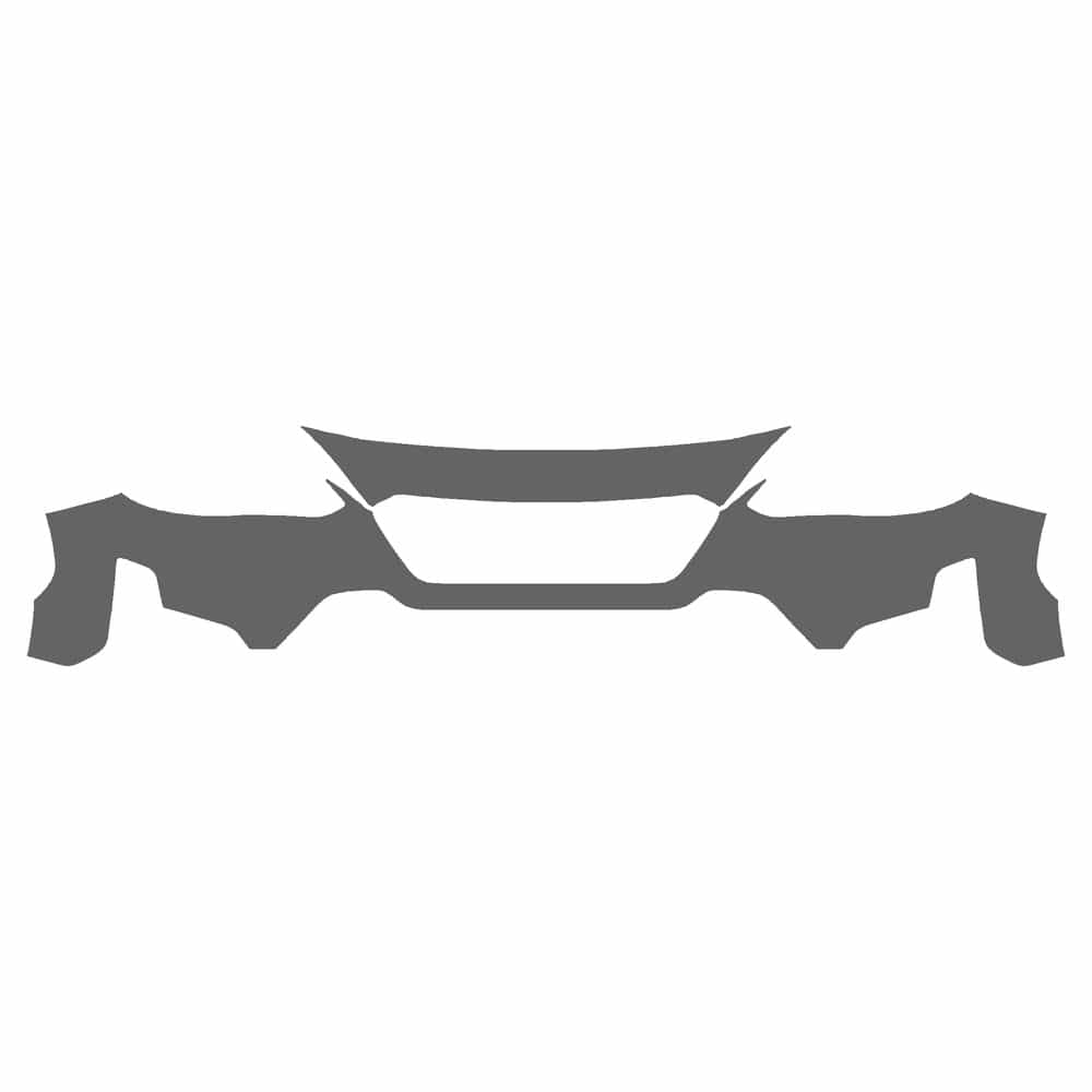 Vicrez Paint Protection PPF Pre-Cut Kit, Front Bumper vpp227012 for Subaru Crosstrek Hatchback 2021-2023