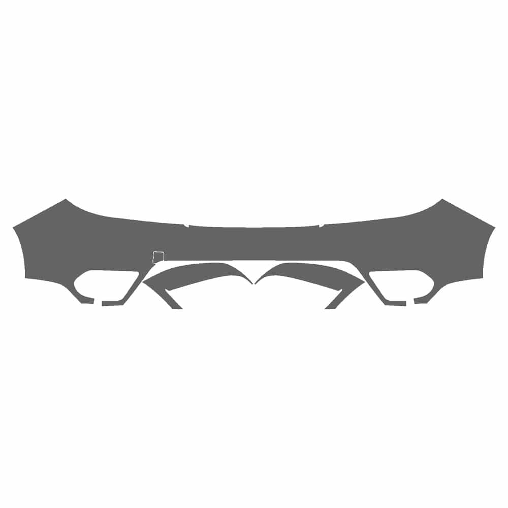 Vicrez Paint Protection PPF Pre-Cut Kit, Front Bumper vpp227490 for Subaru Forester SUV 2014-2016