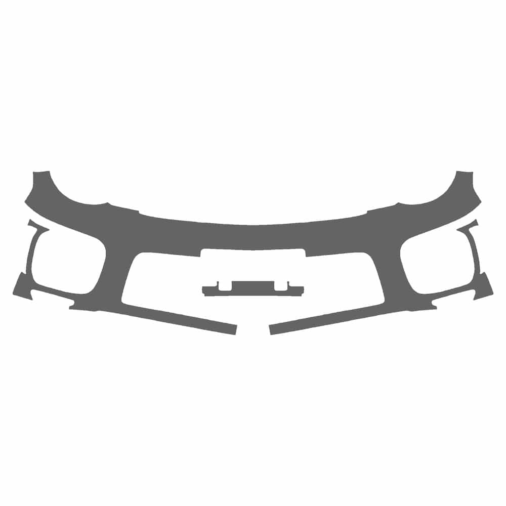 Vicrez Paint Protection PPF Pre-Cut Kit, Front Bumper vpp227970 for Subaru Impreza Station Wagon 2003