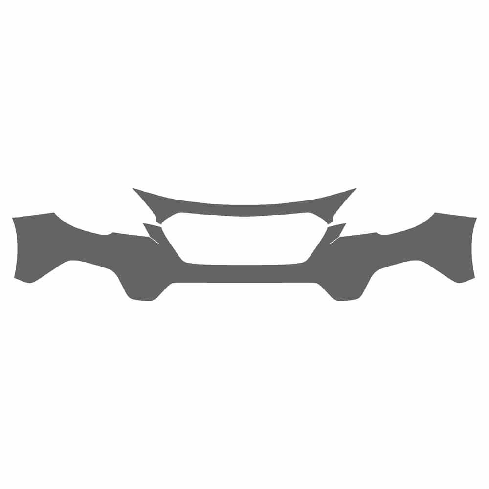 Vicrez Paint Protection PPF Pre-Cut Kit, Front Bumper vpp229401 for Subaru Outback Station Wagon 2018-2019