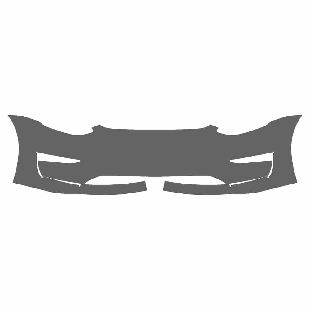 Vicrez Paint Protection PPF Pre-Cut Kit, Front Bumper vpp230598 for Tesla Model 3 Sedan 2017-2023