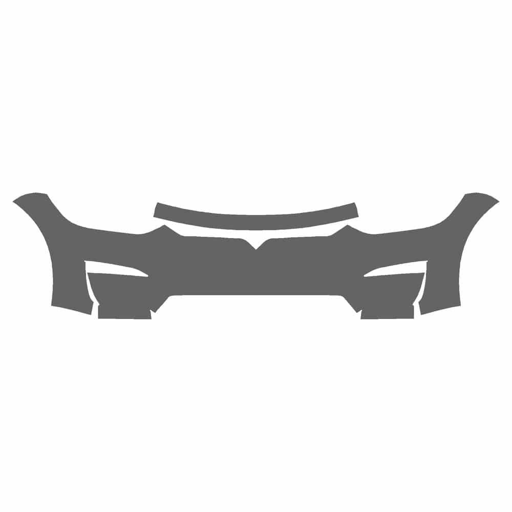 Vicrez Paint Protection PPF Pre-Cut Kit, Front Bumper vpp230832 for Tesla Model X SUV 2022-2026