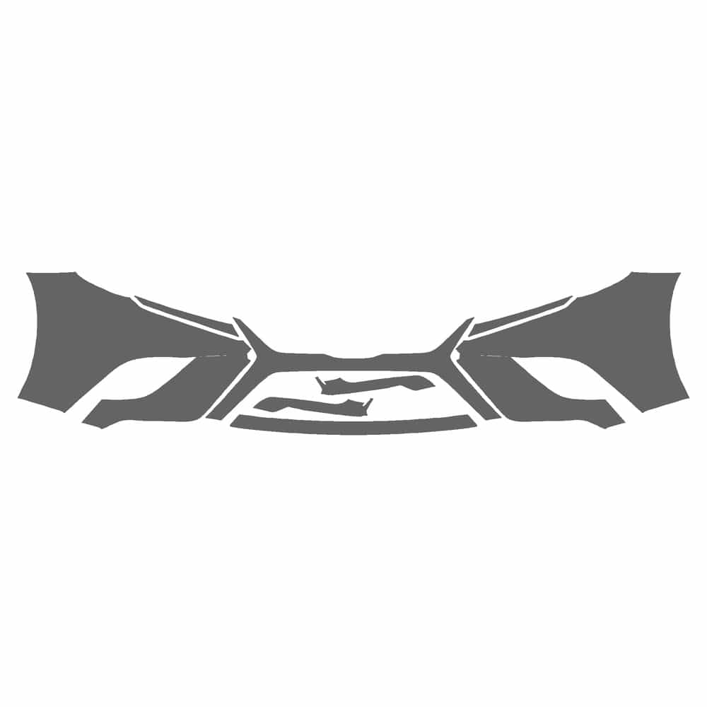 Vicrez Paint Protection PPF Pre-Cut Kit, Front Bumper vpp232478 for Toyota Camry Sedan 2018-2020