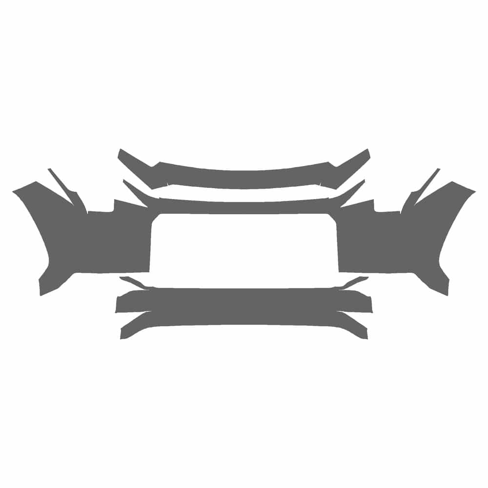 Vicrez Paint Protection PPF Pre-Cut Kit, Front Bumper vpp236153 for Toyota RAV4 SUV 2026