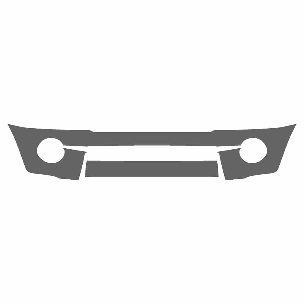 Vicrez Paint Protection PPF Pre-Cut Kit, Front Bumper vpp237108 for Toyota Tacoma Xtra Cab 2005-2011