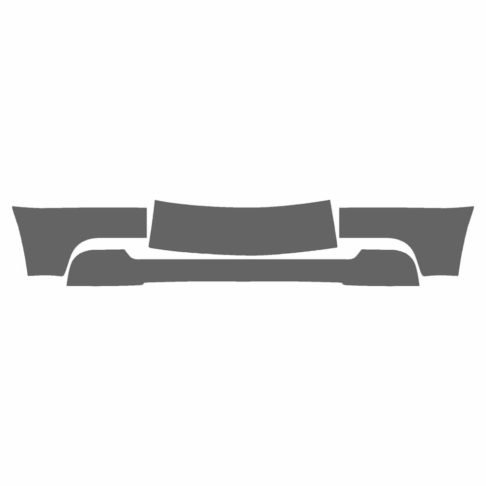 Vicrez Paint Protection PPF Pre-Cut Kit, Front Bumper vpp239144 for Toyota Tundra Crew Pickup 2004-2006