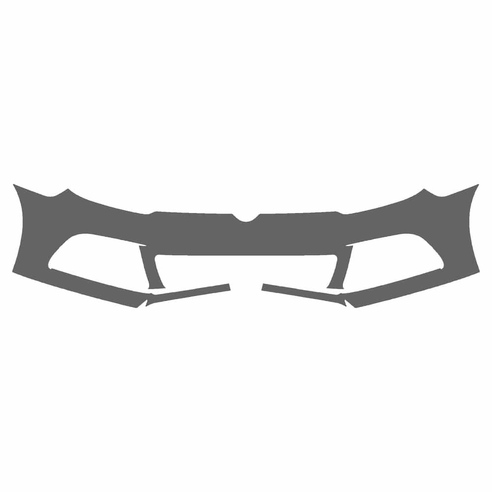 Vicrez Paint Protection PPF Pre-Cut Kit, Front Bumper vpp242387 for Volkswagen Golf R Hatchback 2012-2013