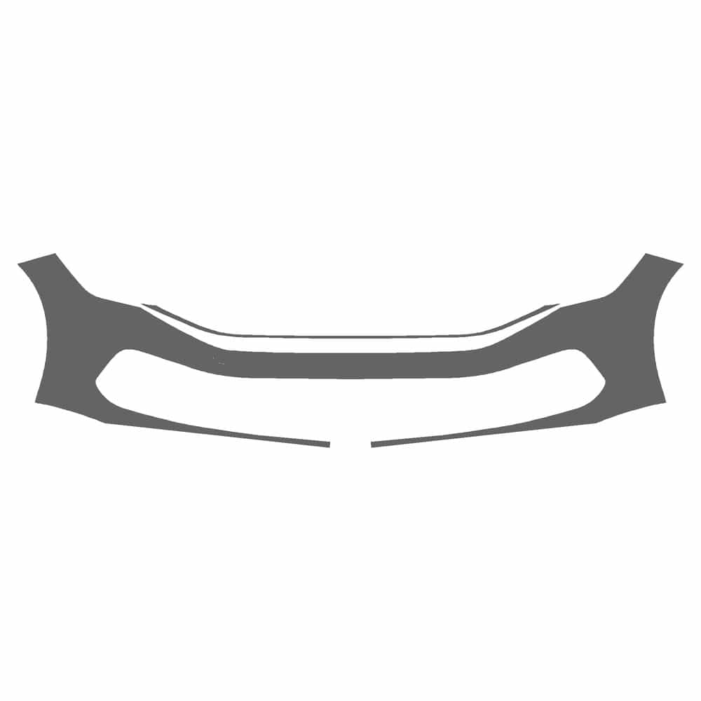 Vicrez Paint Protection PPF Pre-Cut Kit, Front Bumper vpp243156 for Volkswagen Jetta Sedan 2022-2024