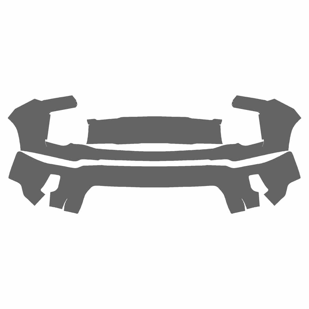 Vicrez Paint Protection PPF Pre-Cut Kit, Front Bumper, w/ 4 Sensors vpp137634 for Chevrolet Silverado Pickup 2024-2026