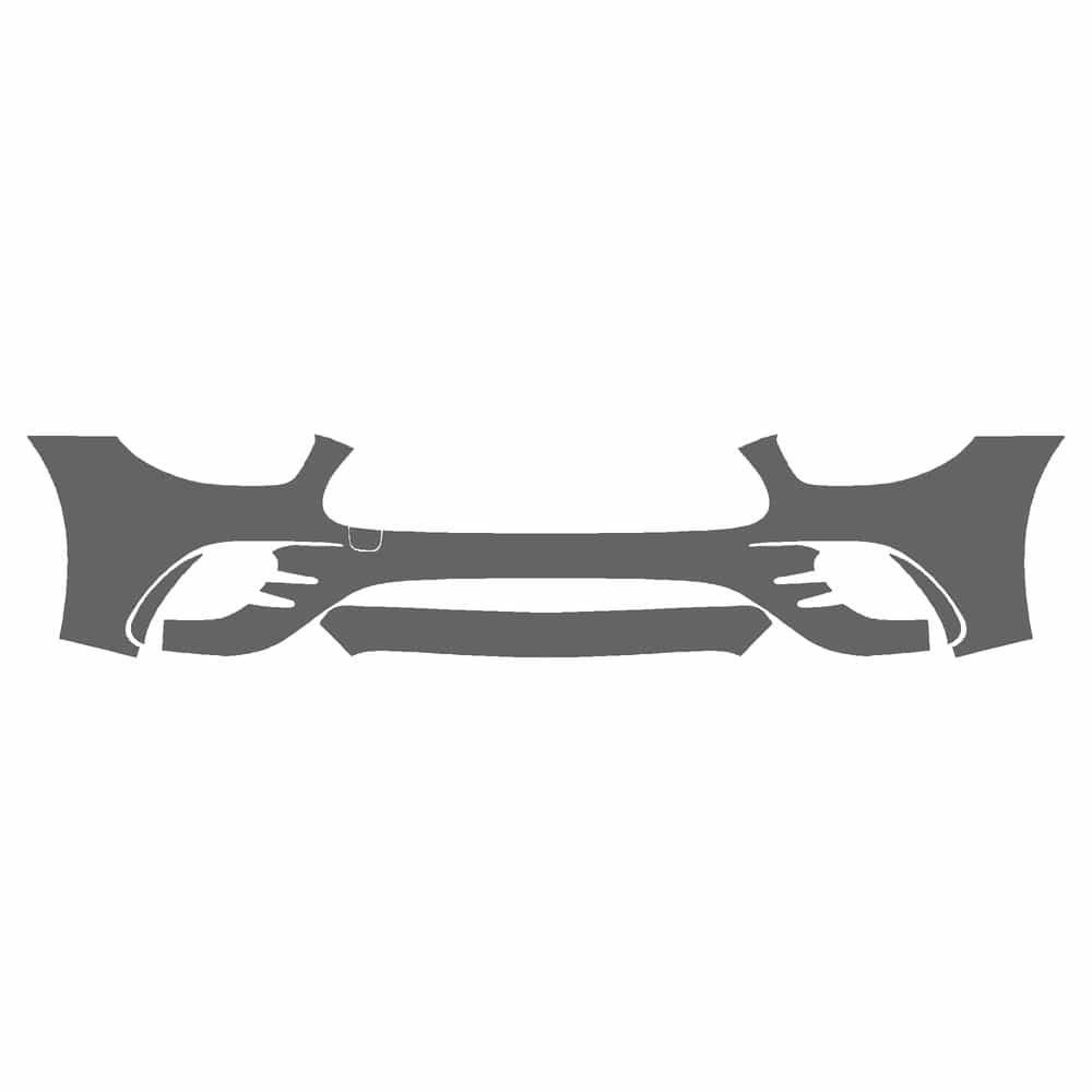 Vicrez Paint Protection PPF Pre-Cut Kit, Front Bumper, w/ 4 Sensors vpp202600 for Mercedes-Benz E Class Coupe 2021-2023