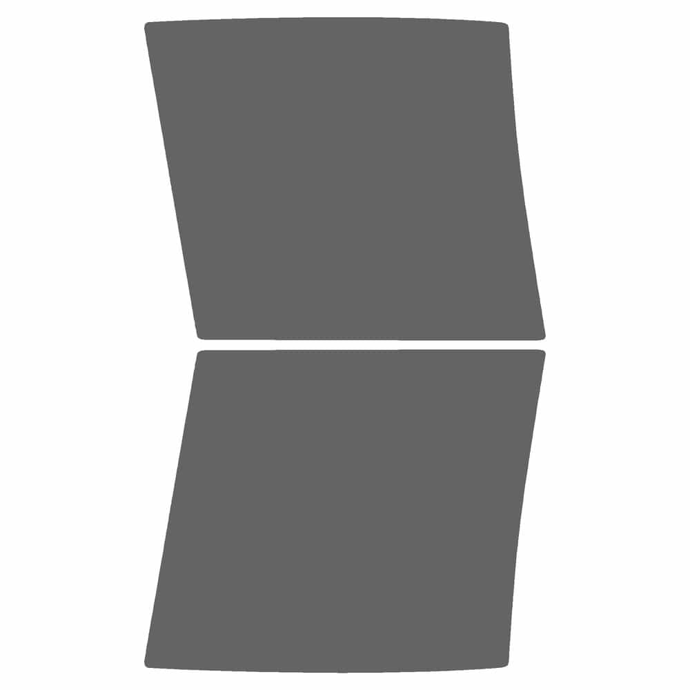 Vicrez Paint Protection PPF Pre-Cut Kit, Front Rockers Driver & Passenger vpp143312 for Dodge Dakota Pickup 2002-2004