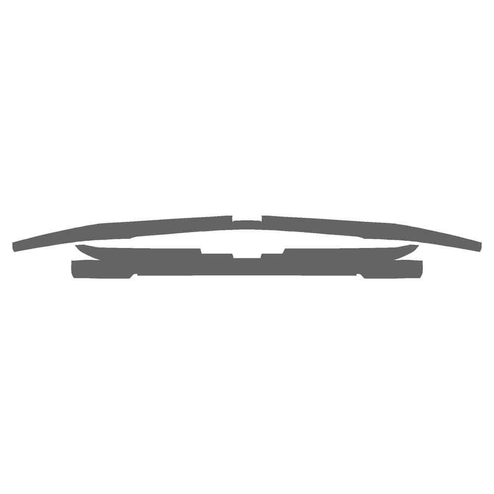 Vicrez Paint Protection PPF Pre-Cut Kit, Grille(s) vpp135440 for Chevrolet Silverado 1500 Crew Pickup 2022-2026