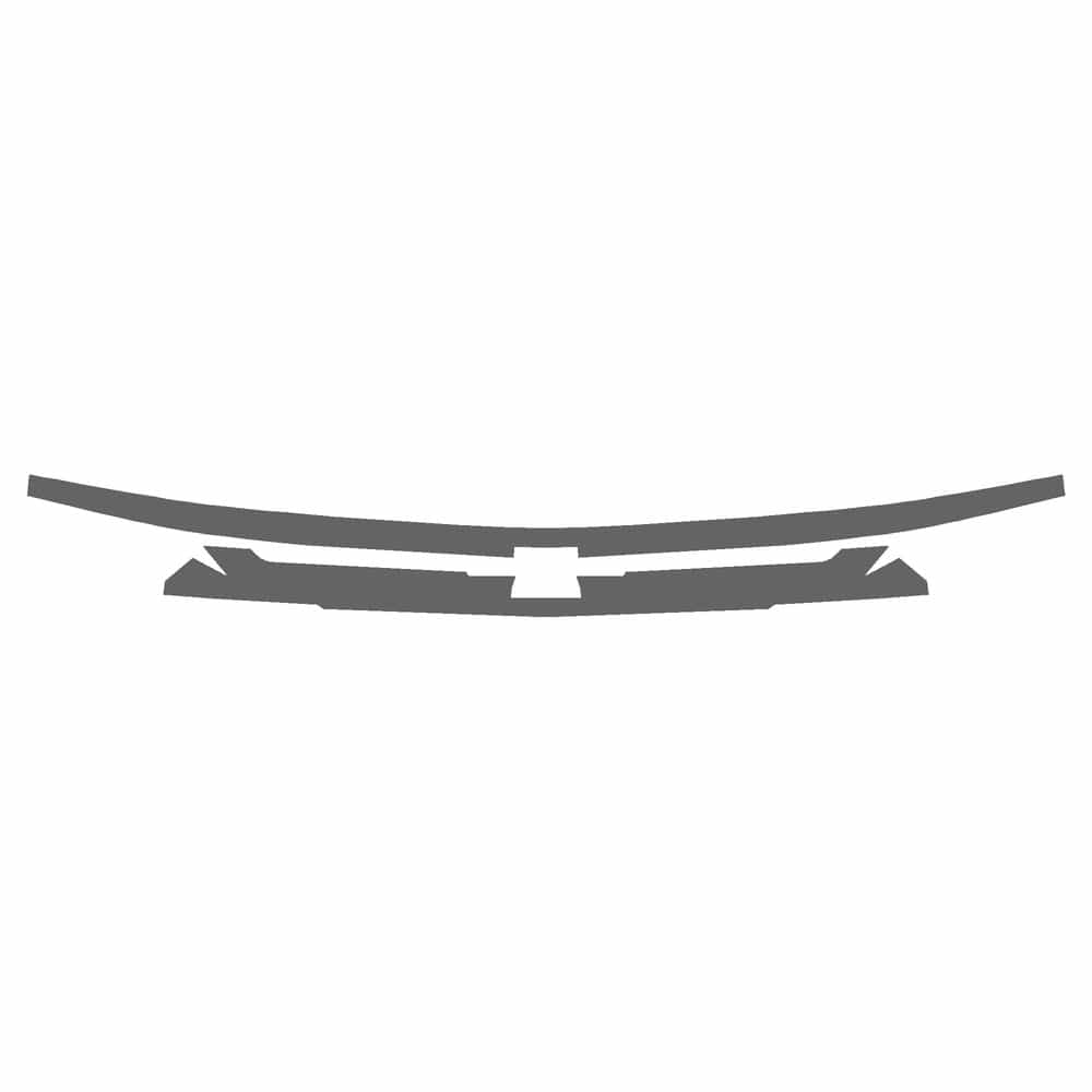 Vicrez Paint Protection PPF Pre-Cut Kit, Grille(s) vpp135672 for Chevrolet Silverado 1500 Crew Pickup 2022-2026