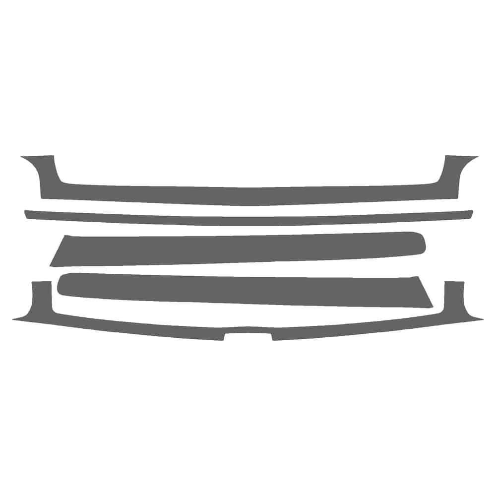Vicrez Paint Protection PPF Pre-Cut Kit, Grille(s) vpp139882 for Chevrolet Suburban SUV 2002-2006