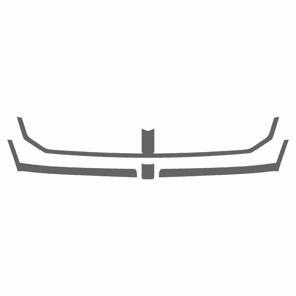 Vicrez Paint Protection PPF Pre-Cut Kit, Grille(s) vpp142415 for Dodge Avenger Sedan 2008-2010