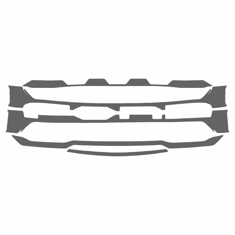 Vicrez Paint Protection PPF Pre-Cut Kit, Grille(s) vpp151915 for Ford F150 Crew Pickup 2024-2026