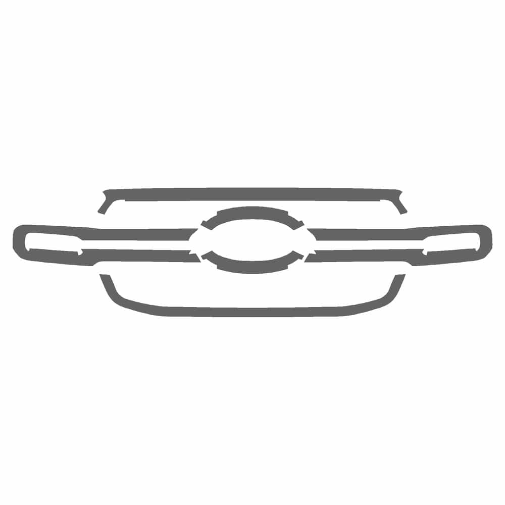 Vicrez Paint Protection PPF Pre-Cut Kit, Grille(s) vpp156332 for Ford Ranger Crew Pickup 2024-2026