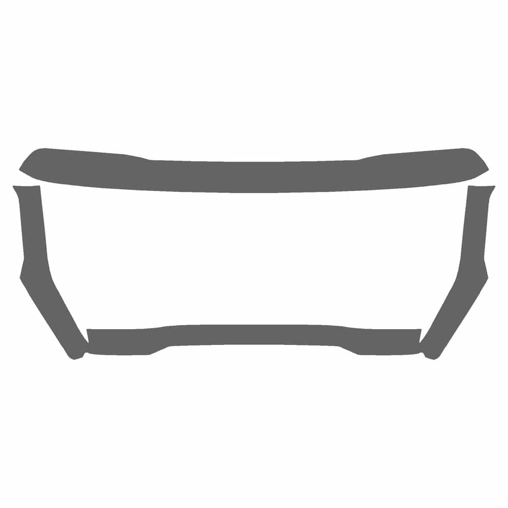 Vicrez Paint Protection PPF Pre-Cut Kit, Grille(s) vpp158997 for GMC Canyon Crew Pickup 2021-2022