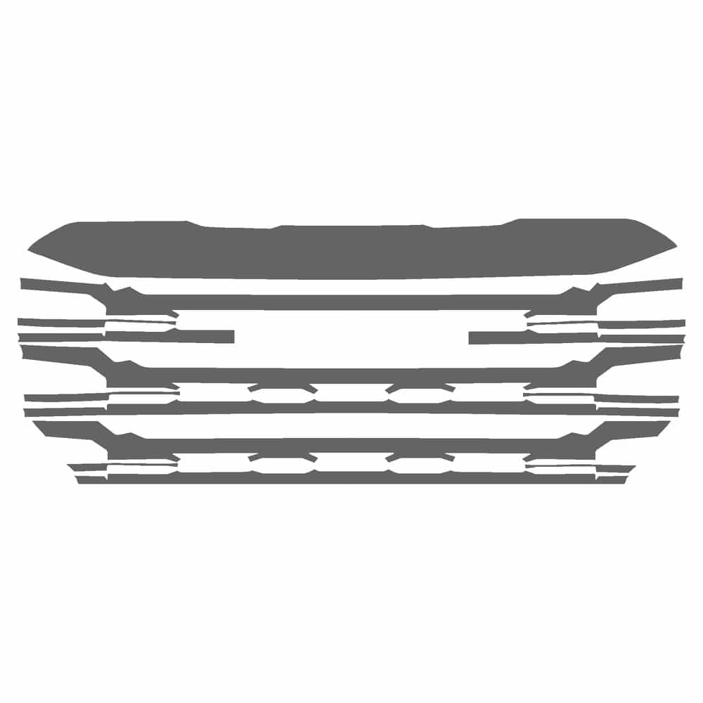 Vicrez Paint Protection PPF Pre-Cut Kit, Grille(s) vpp160383 for GMC Sierra 1500 Crew Pickup 2022-2026