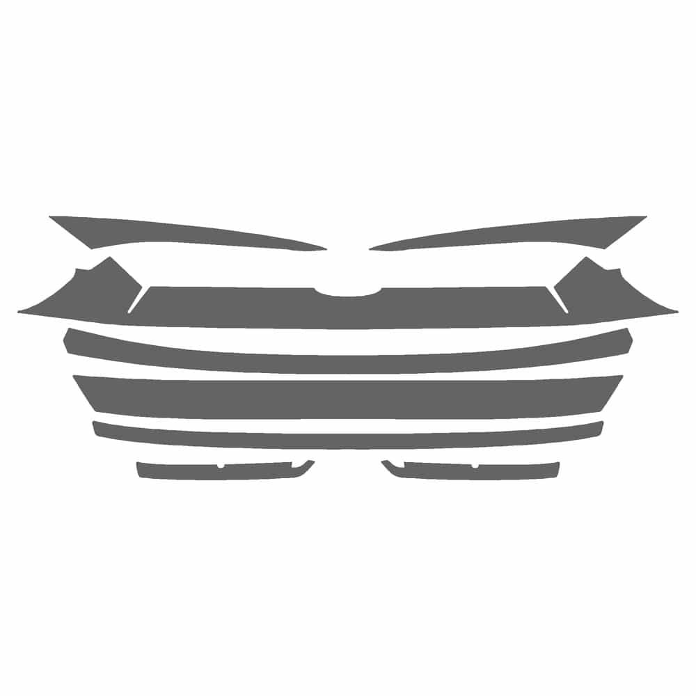 Vicrez Paint Protection PPF Pre-Cut Kit, Grille(s) vpp164519 for Honda Accord Sedan 2018-2020