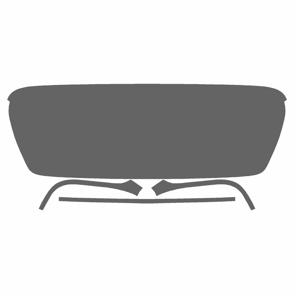 Vicrez Paint Protection PPF Pre-Cut Kit, Grille(s) vpp178618 for Jeep Gladiator Crew Pickup 2020-2023