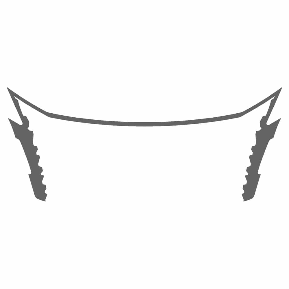 Vicrez Paint Protection PPF Pre-Cut Kit, Grille(s) vpp214212 for Nissan Rogue SUV 2024-2026