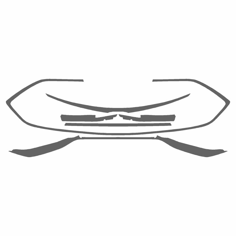 Vicrez Paint Protection PPF Pre-Cut Kit, Grille(s) vpp231757 for Toyota Avalon Sedan 2019-2022