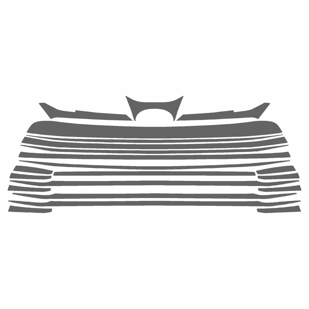 Vicrez Paint Protection PPF Pre-Cut Kit, Grille(s) vpp236651 for Toyota Sienna Minivan 2018-2020