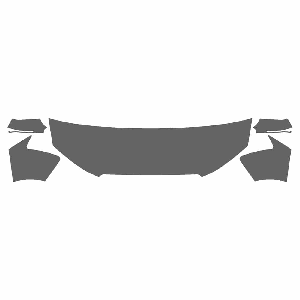 Vicrez Paint Protection PPF Pre-Cut Kit, Hood/Fender/Mirrors vpp104077 for Audi A5 Coupe 2008-2009
