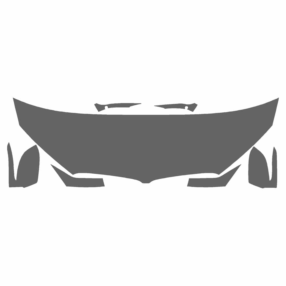 Vicrez Paint Protection PPF Pre-Cut Kit, Hood/Fender/Mirrors vpp117434 for BMW 840i/840i Coupe 2019-2026