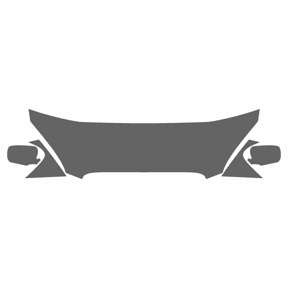Vicrez Paint Protection PPF Pre-Cut Kit, Hood/Fender/Mirrors vpp126807 for Buick Lucerne Sedan 2006-2009