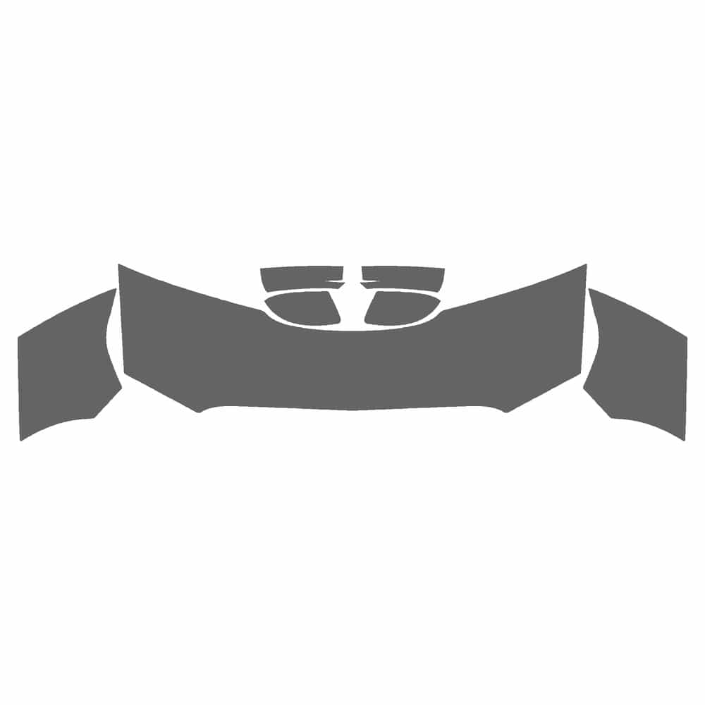 Vicrez Paint Protection PPF Pre-Cut Kit, Hood/Fender/Mirrors vpp143177 for Dodge Charger Sedan 2012-2014