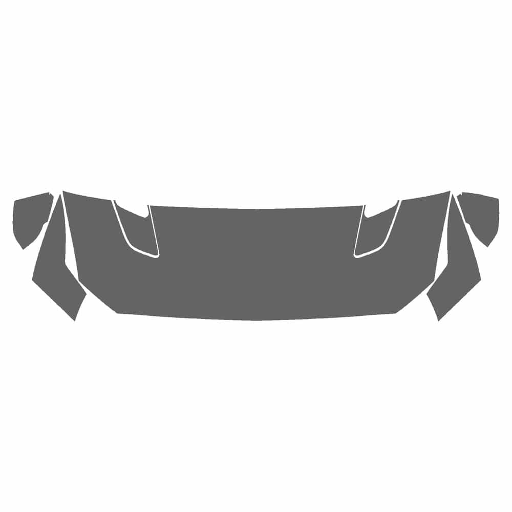 Vicrez Paint Protection PPF Pre-Cut Kit, Hood/Fender/Mirrors vpp155099 for Ford Mustang Coupe 2015-2017