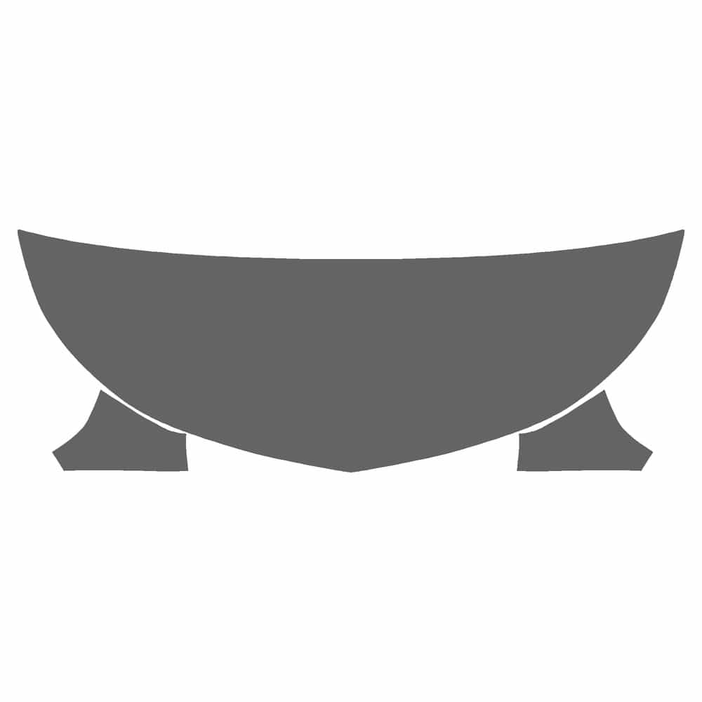 Vicrez Paint Protection PPF Pre-Cut Kit, Hood/Fenders vpp133898 for Chevrolet Impala Sedan 2014-2020