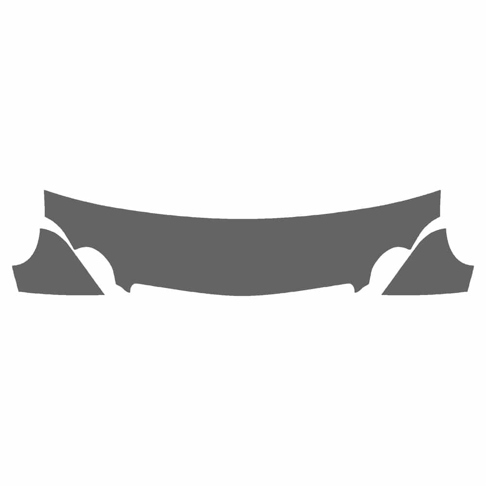 Vicrez Paint Protection PPF Pre-Cut Kit, Hood/Fenders vpp207382 for Mercedes-Benz SL 2005-2008