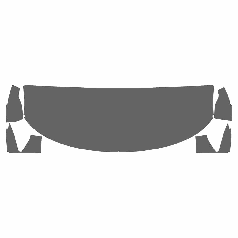 Vicrez Paint Protection PPF Pre-Cut Kit, Hood/Fenders/Mirrors vpp149918 for Ford Explorer SUV 2020-2024