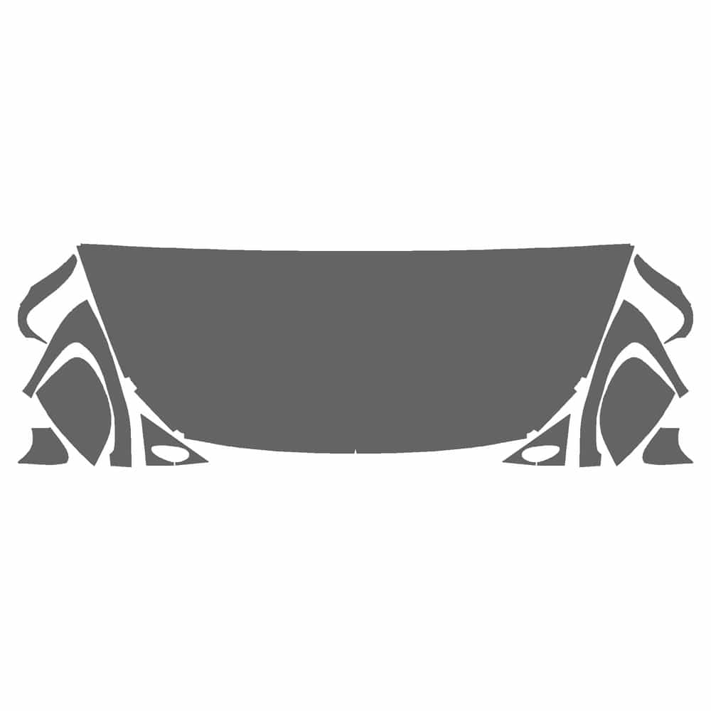 Vicrez Paint Protection PPF Pre-Cut Kit, Hood/Mirrors vpp146214 for Ferrari 812 Coupe 2022-2024