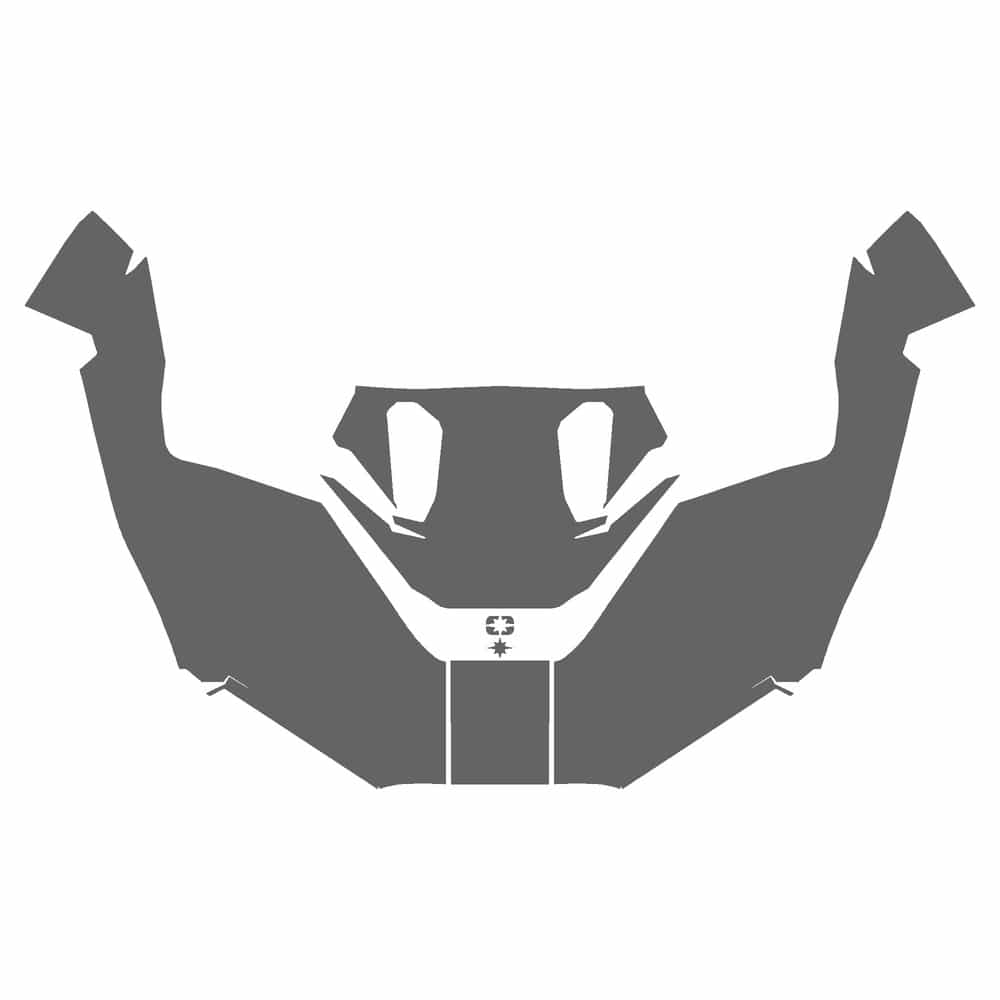 Vicrez Paint Protection PPF Pre-Cut Kit, Hood vpp216088 for Polaris RZR UTV 2025-2026
