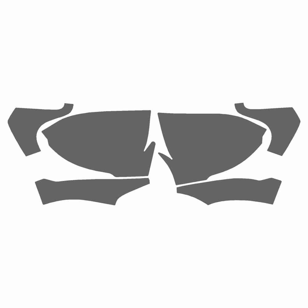 Vicrez Paint Protection PPF Pre-Cut Kit, Mirrors vpp120558 for BMW X2 SUV 2024-2026