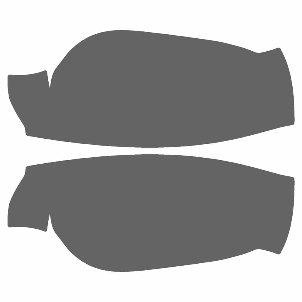 Vicrez Paint Protection PPF Pre-Cut Kit, Mirrors vpp121109 for BMW X3 SUV 2014