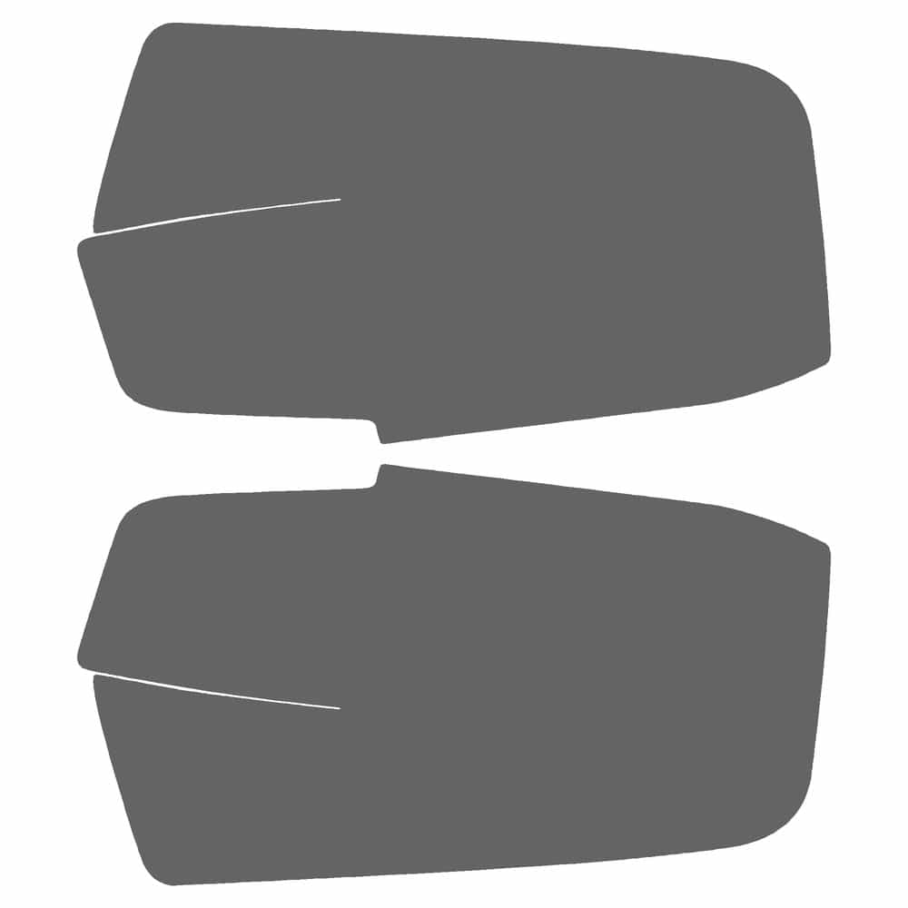 Vicrez Paint Protection PPF Pre-Cut Kit, Mirrors vpp127849 for Cadillac CTS Sedan 2002-2007